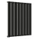 Стальной трубчатый радиатор отопления Empatiko Takt L1-952-1750 Coal Black