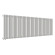 Стальной трубчатый радиатор отопления Empatiko Takt L1-1432-300 Cream Grey