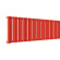 Стальной трубчатый радиатор отопления Empatiko Takt L1-1792-300 Scarlet Red 1