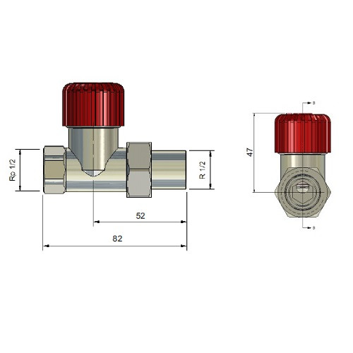 Комплект Vario Term ELEGANT проходной ELGS0206C/FP GW 1/2" х GZ 1/2" Белый Комплект Vario Term ELEGANT проходной ELGS0206C/FP GW 1/2" х GZ 1/2" Белый