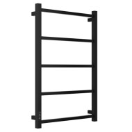 Электрический полотенцесушитель Стилье Формат 26 800х500, левый, чёрный Электрический полотенцесушитель Стилье Формат 26 800х500, левый, чёрный