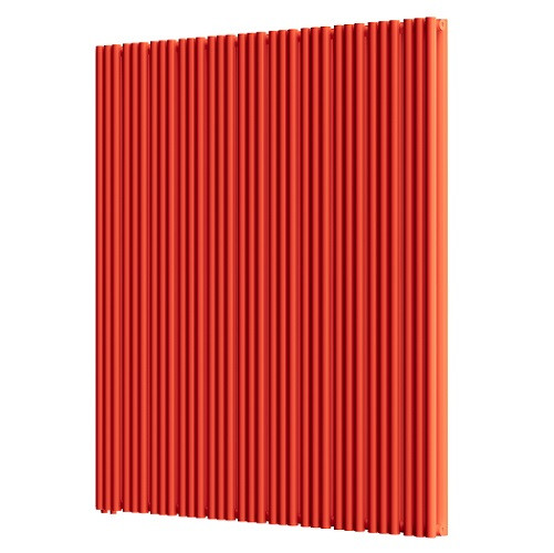Стальной трубчатый радиатор отопления Empatiko Takt LR2-1312-2000 Scarlet Red  Стальной трубчатый радиатор отопления Empatiko Takt LR2-1312-2000 Scarlet Red