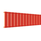 Стальной трубчатый радиатор отопления Empatiko Takt S1-2032-300 Scarlet Red