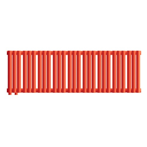 Стальной трубчатый радиатор отопления Empatiko Takt L1-1072-200 Scarlet Red Стальной трубчатый радиатор отопления Empatiko Takt L1-1072-200 Scarlet Red