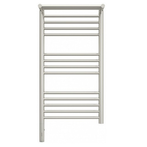 Электрический полотенцесушитель Сунержа Богема 3.0 с полкой 800х400 МЭМ левый (Без покрытия)