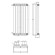 Стальной трубчатый радиатор отопления Empatiko Takt S1-592-2000 Cream Grey