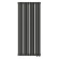 Стальной трубчатый радиатор отопления Empatiko Takt LR2-472-1750 Coal Black