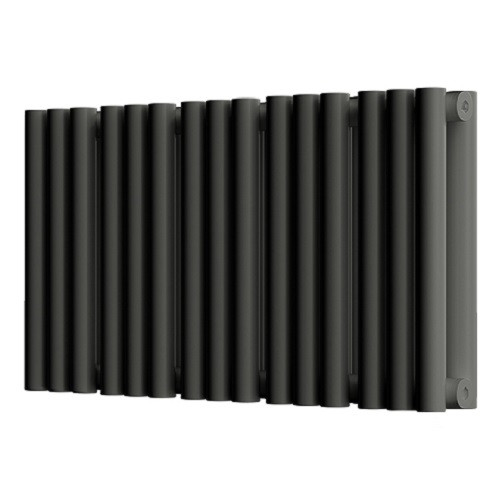 Стальной трубчатый радиатор отопления Empatiko Takt S2-592-200 Coal Black Стальной трубчатый радиатор отопления Empatiko Takt S2-592-200 Coal Black