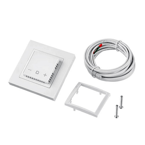 Терморегулятор электронный сенсорный Ergert ETR-340W с Wi-Fi Белый Терморегулятор электронный сенсорный Ergert ETR-340W с Wi-Fi Белый