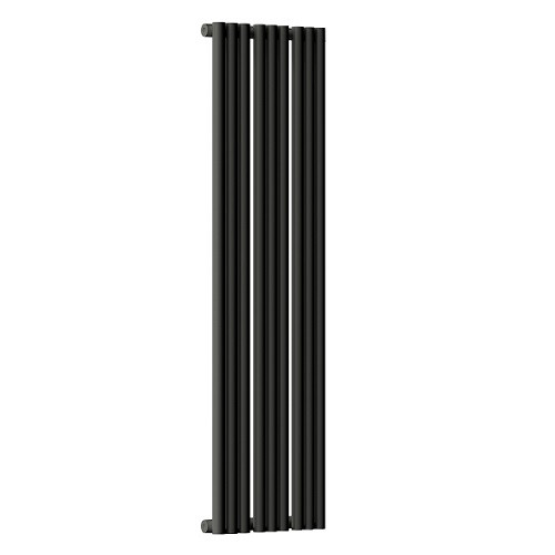 Стальной трубчатый радиатор отопления Empatiko Takt S1-352-2000 Coal Black