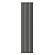 Стальной трубчатый радиатор отопления Empatiko Takt S1-352-2000 Coal Black