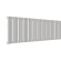 Стальной трубчатый радиатор отопления Empatiko Takt L1-2032-300 Cream Grey