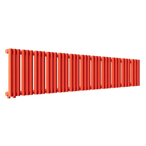 Стальной трубчатый радиатор отопления Empatiko Takt L1-1432-200 Scarlet Red