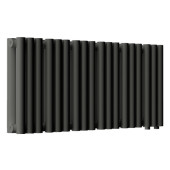 Стальной трубчатый радиатор отопления Empatiko Takt LR2-712-200 Coal Black