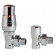 Комплект ​Vario Term ROYAL угловой ROGS0202CFK GW 1/2" х GZ 1/2" Хром