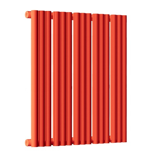 Стальной трубчатый радиатор отопления Empatiko Takt S1-592-500 Scarlet Red