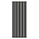 Стальной трубчатый радиатор отопления Empatiko Takt S1-592-2000 Coal Black