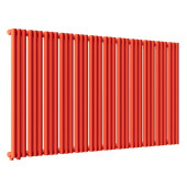 Стальной трубчатый радиатор отопления Empatiko Takt L1-1432-500 Scarlet Red