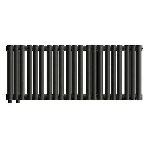 Стальной трубчатый радиатор отопления Empatiko Takt LR2-832-200 Coal Black