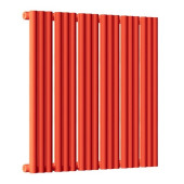 Стальной трубчатый радиатор отопления Empatiko Takt S1-712-500 Scarlet Red