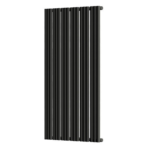 Стальной трубчатый радиатор отопления Empatiko Takt S1-712-2000 Coal Black