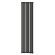 Стальной трубчатый радиатор отопления Empatiko Takt R1-352-2000 Coal Black