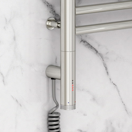 Электрический полотенцесушитель Сунержа Богема 3.0 с полкой 1200х500 МЭМ левый (Без покрытия) Электрический полотенцесушитель Сунержа Богема 3.0 с полкой 1200х500 МЭМ левый (Без покрытия)