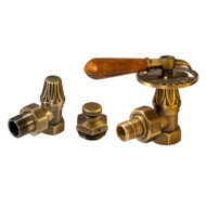 Комплект декоративных угловых вентилей RETROstyle v 217B 1/2 + v 672 1/2 + VZD Комплект декоративных угловых вентилей RETROstyle v 217B 1/2 + v 672 1/2 + VZD