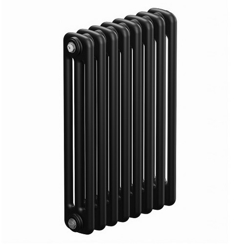 Стальной трубчатый радиатор отопления Rifar Tubog 3057 18 секций Антрацит