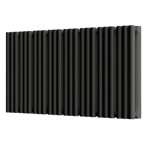 Стальной трубчатый радиатор отопления Empatiko Takt S2-952-300 Coal Black 