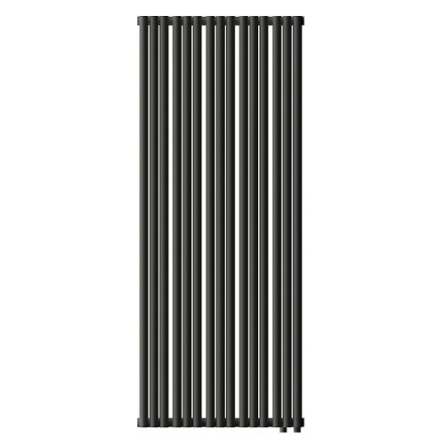 Стальной трубчатый радиатор отопления Empatiko Takt R1-592-2000 Coal Black