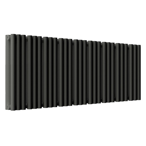 Стальной трубчатый радиатор отопления Empatiko Takt S2-1072-300 Coal Black 