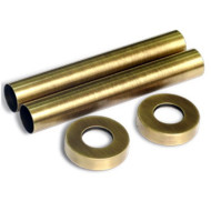 Комплект декоративных трубок SR Rubinetterie L.160 x D.18-20-1/2", бронза Комплект декоративных трубок SR Rubinetterie L.160 x D.18-20-1/2", бронза