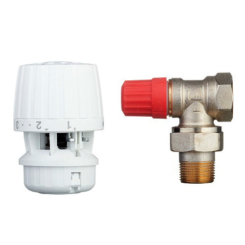 Комплект терморегулирующего оборудования Danfoss RTR-N / RTR 7091 ДУ-20 мм угловой Комплект терморегулирующего оборудования Danfoss RTR-N / RTR 7091 ДУ-20 мм угловой