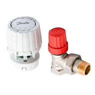 Комплект терморегулирующего оборудования Danfoss RTR-N / RTR 7091 ДУ-20 мм угловой Комплект терморегулирующего оборудования Danfoss RTR-N / RTR 7091 ДУ-20 мм угловой