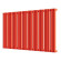 Стальной трубчатый радиатор отопления Empatiko Takt S1-1192-500 Scarlet Red
