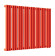 Стальной трубчатый радиатор отопления Empatiko Takt R1-952-500 Scarlet Red