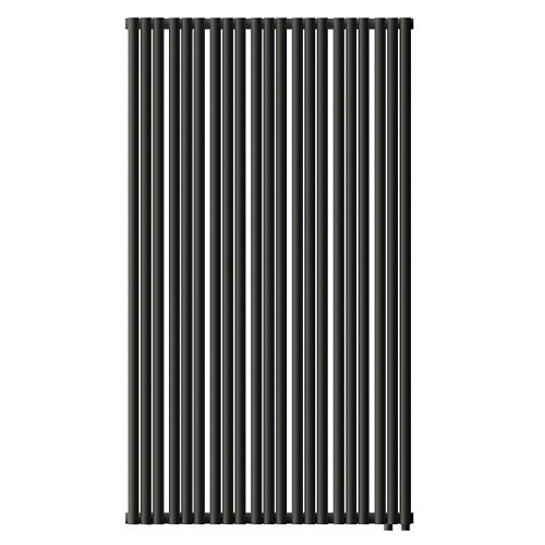 Стальной трубчатый радиатор отопления Empatiko Takt R1-832-2000 Coal Black