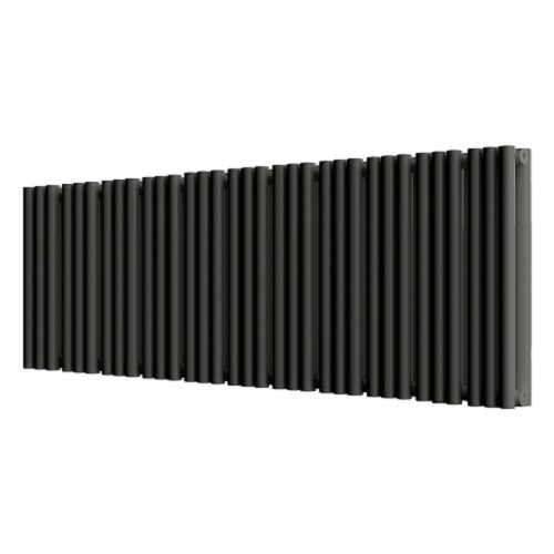 Стальной трубчатый радиатор отопления Empatiko Takt S2-1312-300 Coal Black 