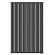 Стальной трубчатый радиатор отопления Empatiko Takt R1-952-2000 Coal Black
