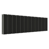 Стальной трубчатый радиатор отопления Empatiko Takt S2-1432-300 Coal Black