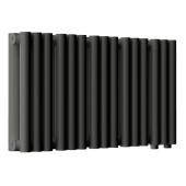 Стальной трубчатый радиатор отопления Empatiko Takt LR2-592-200 Coal Black