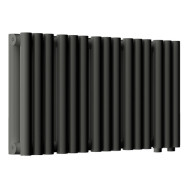 Стальной трубчатый радиатор отопления Empatiko Takt LR2-592-200 Coal Black Стальной трубчатый радиатор отопления Empatiko Takt LR2-592-200 Coal Black