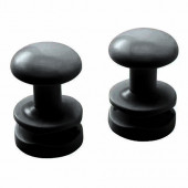 Держатель для полотенец круглый для Atlantic 2012 (2 штуки), Антрацит Держатель для полотенец круглый для Atlantic 2012 (2 штуки), Антрацит