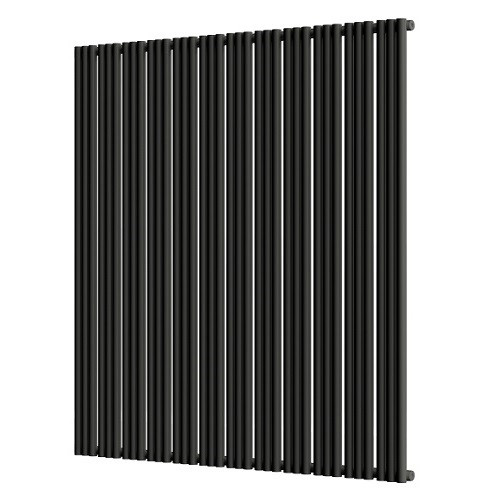 Стальной трубчатый радиатор отопления Empatiko Takt S1-1432-2000 Coal Black