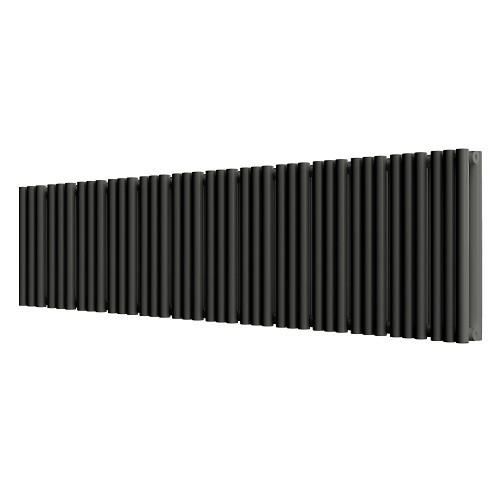 Стальной трубчатый радиатор отопления Empatiko Takt S2-1552-300 Coal Black  Стальной трубчатый радиатор отопления Empatiko Takt S2-1552-300 Coal Black