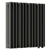 Стальной трубчатый радиатор отопления Empatiko Takt LR2-472-300 Coal Black