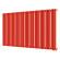 Стальной трубчатый радиатор отопления Empatiko Takt R1-1312-500 Scarlet Red