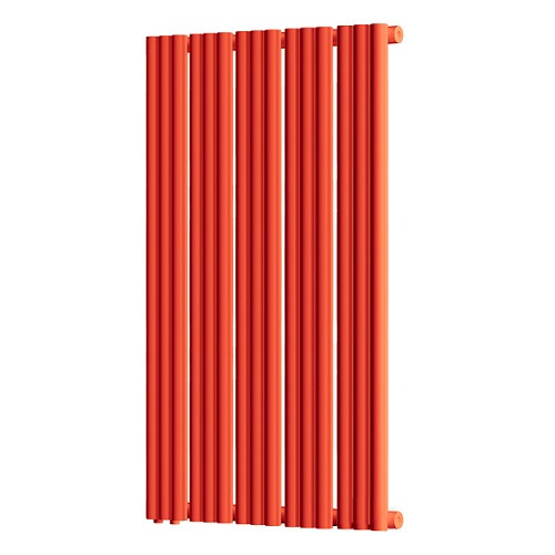 Стальной трубчатый радиатор отопления Empatiko Takt L1-592-1750 Scarlet Red