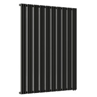 Стальной трубчатый радиатор отопления Empatiko Takt R1-1192-2000 Coal Black